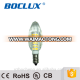 LED Crystal 5W E14 CE RoHS bulb lamp 500lm